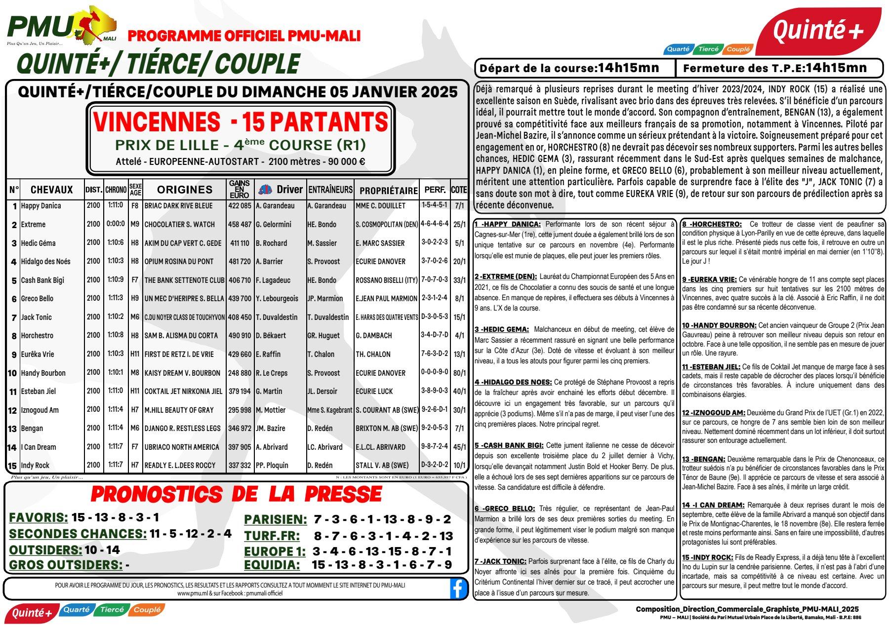 Exe alr quinte 05 01 25 1