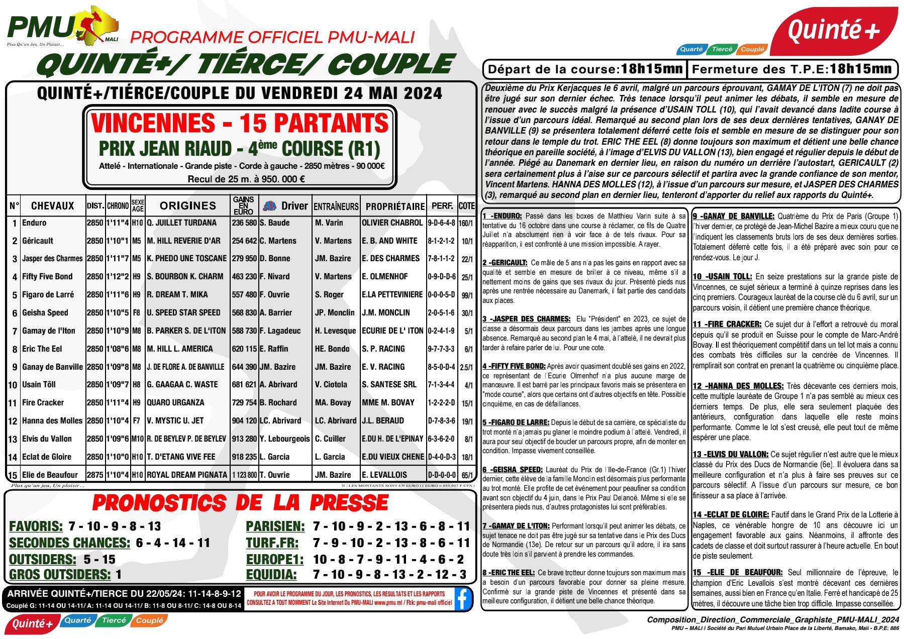 Exe alr quinte 24 05 24 1 1