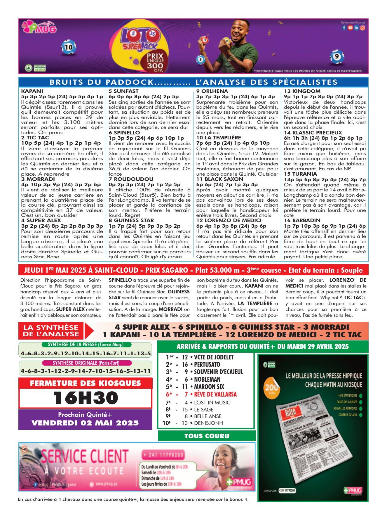 Programme mci du jeudi 1er mai 2025 1 2