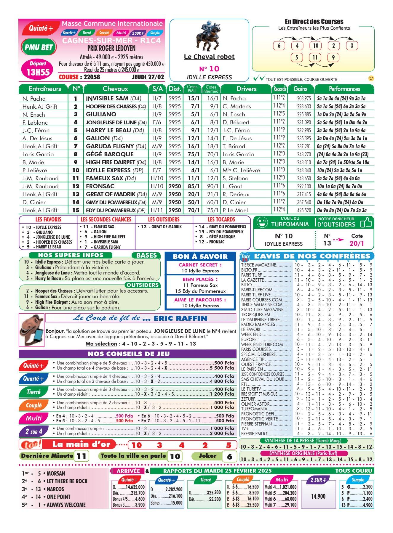 Programmes du jeudi 27 fevrier 2025 imprimerie 4