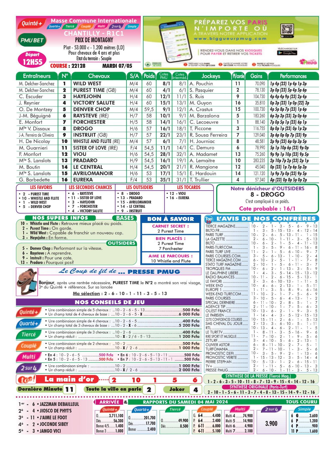 Programmes du mardi 07 05 2024 imprimerie 4