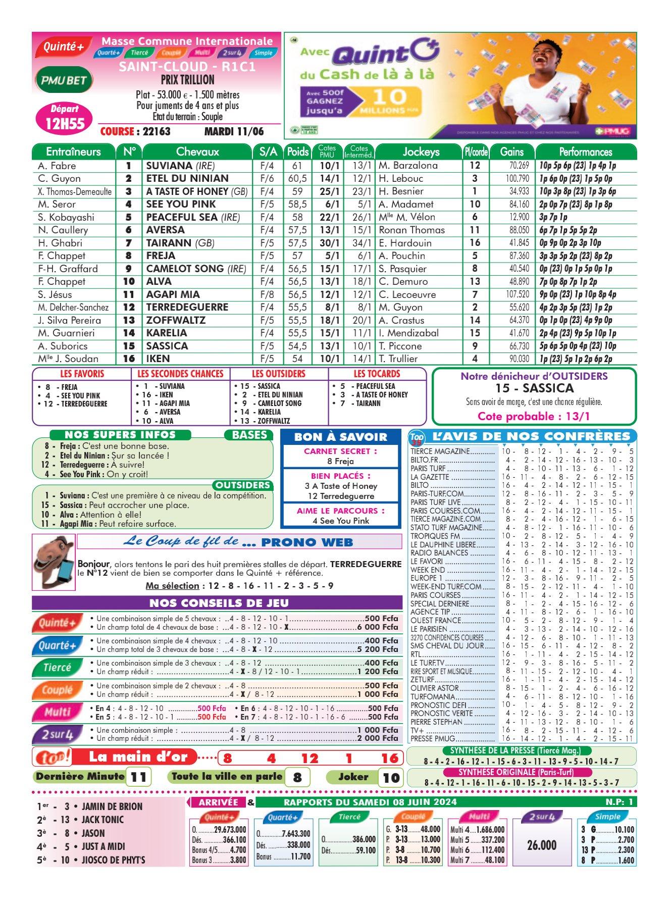 Programmes du mardi 11 juin 2024 imprimerie 1 4
