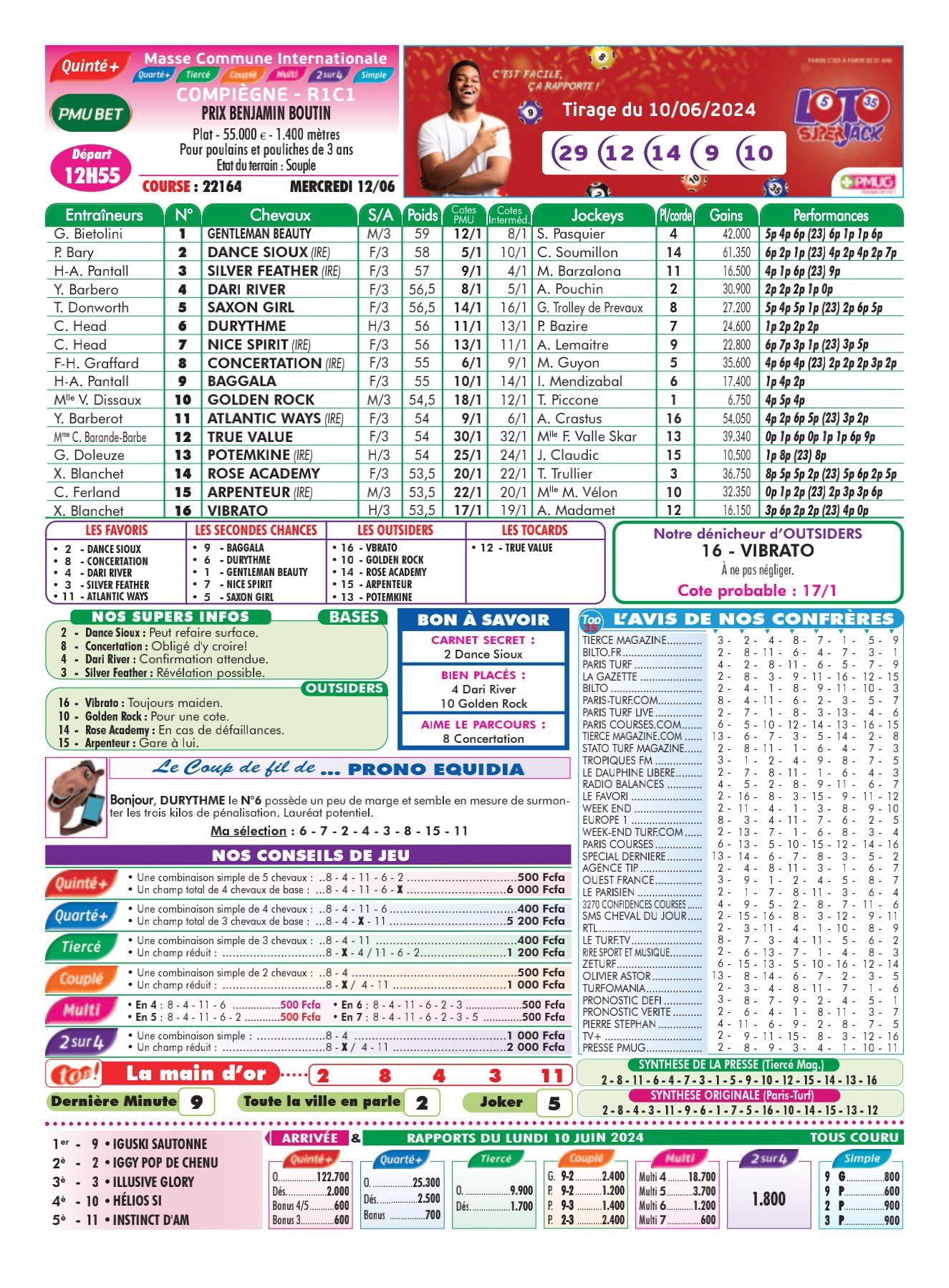 Programmes du mercredi 12 juin 2024 imprimerie 4