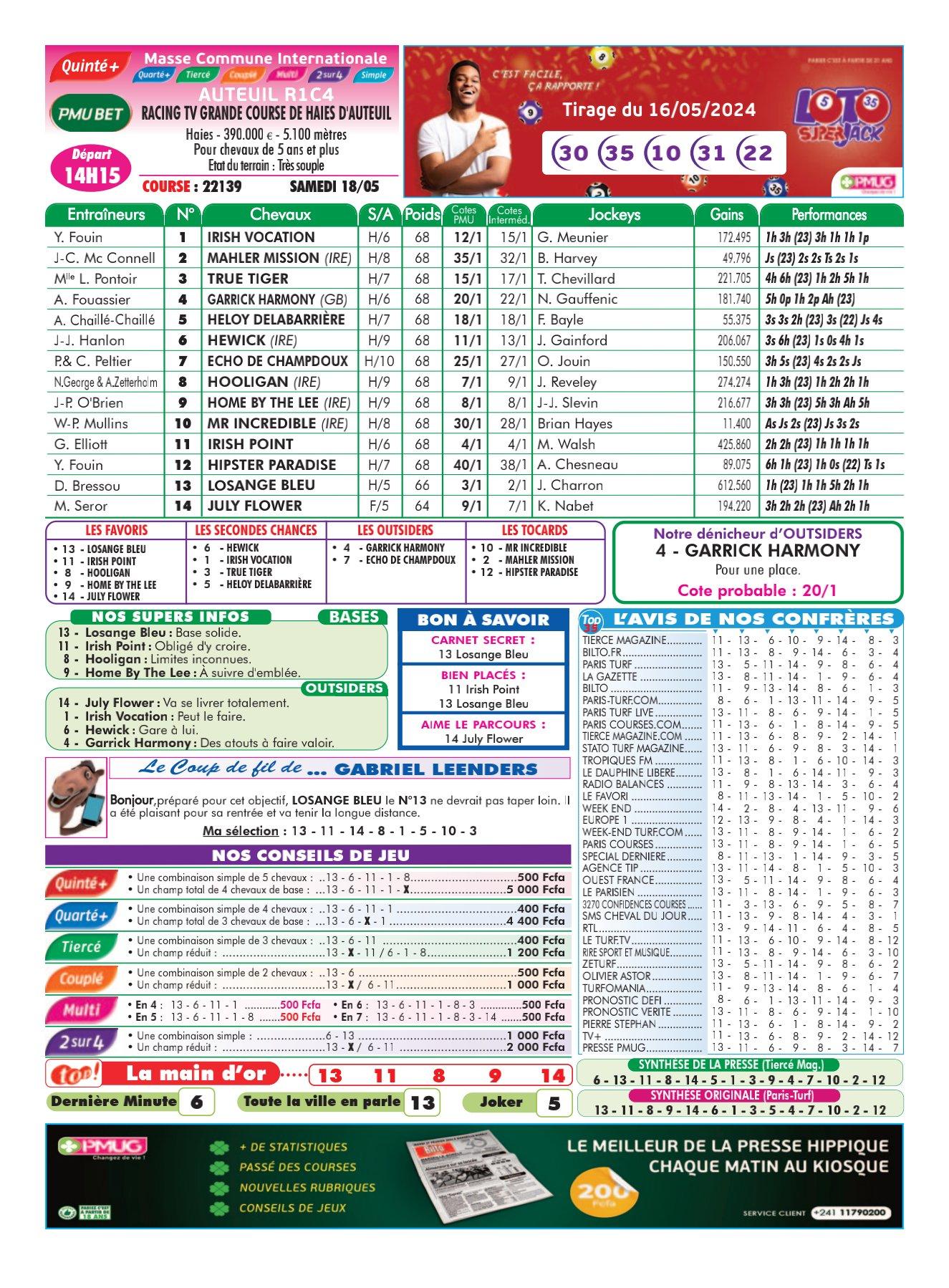 Programmes du samedi 18 mai 2024 imprimerie 1 4